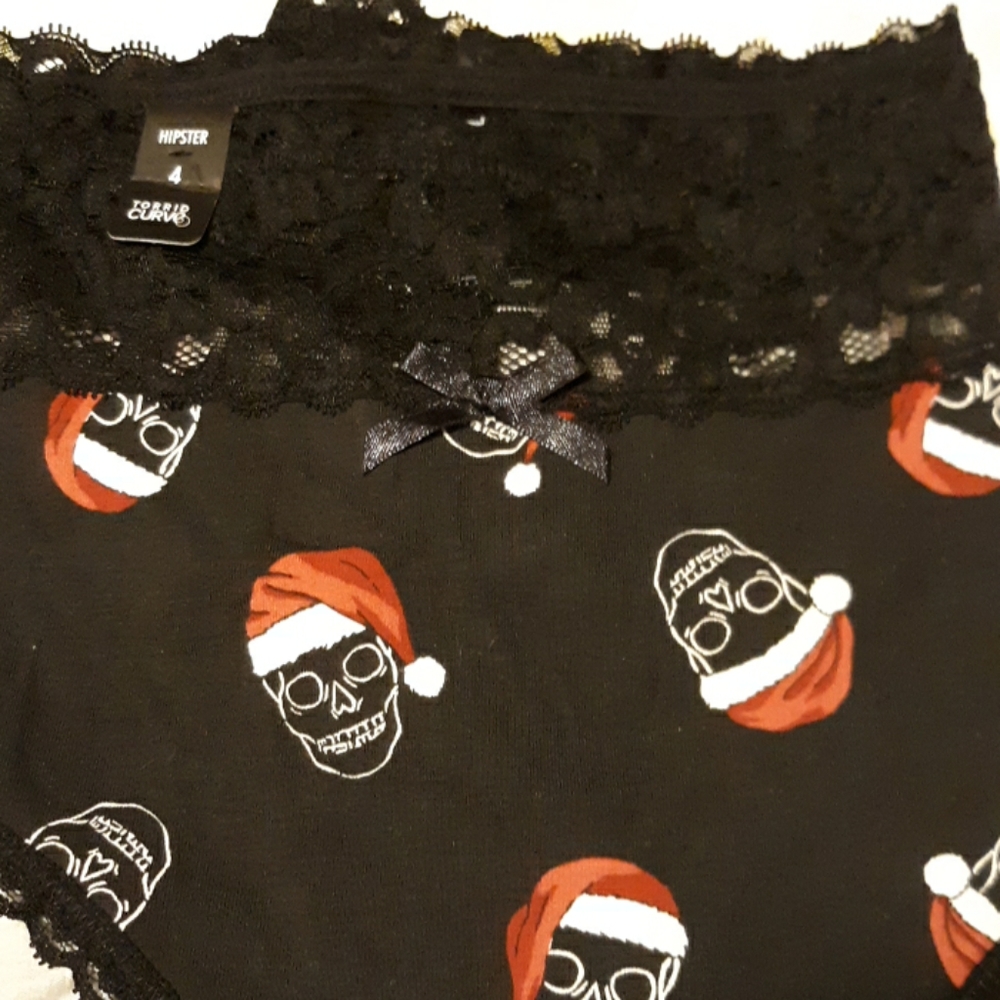 AWESOME Christmas skull hipster